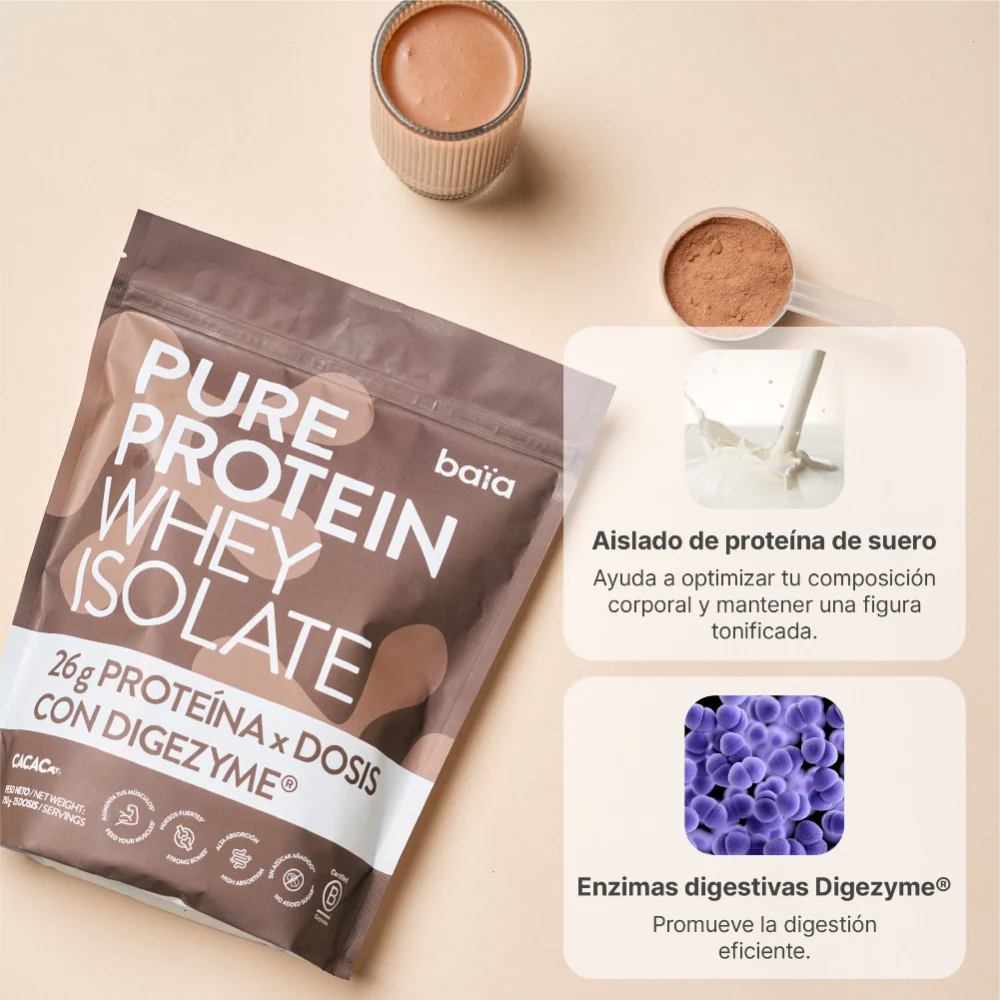 PURE PROTEIN WHEY ISOLATE CACAO 750G - Image 6